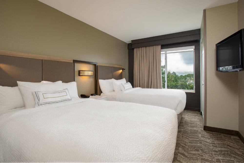 Double Suite with Two Double Beds and Sofa Bed interior